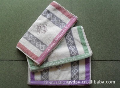【色織提花繡花毛巾 供應(yīng)純棉32股紗毛巾】價格,廠家,圖片,毛巾,蠡縣雙鷹紡織品-
